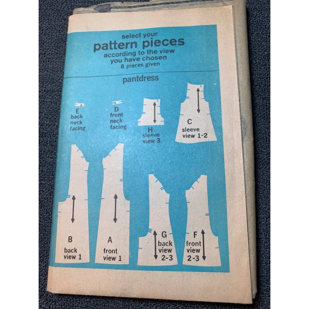 Simplicity 7909 Vintage Sewing Pattern Pantsuit &… - image 2